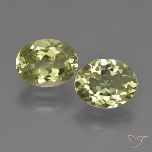 3.78ctw Natürlicher Mittelgelb Sillimanit, Oval, VVS