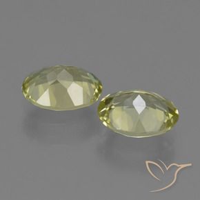 3.78 ct natürliche Mittelgelb Sillimanit-Edelsteine, Oval, VVS