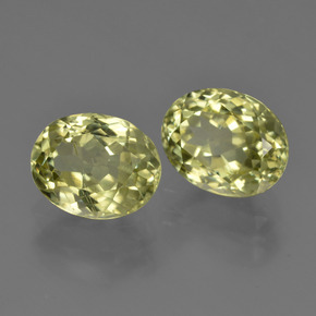 4.94 ct natürliche Mittelgelb Sillimanit-Edelsteine, Oval Schliff, VS