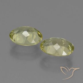 3.81 ct natürliche Mittelgelb Sillimanit-Edelsteine, Oval, VVS-VS