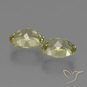 4.09 ct natürliche grün-gelb Sillimanit-Edelsteine, Oval, VS