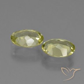 3.15 ct natürliche grün-gelb Sillimanit-Edelsteine, Oval, VVS-VS