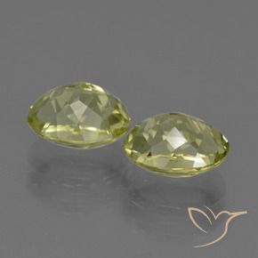 4.57 ct natürliche grün-gelb Sillimanit-Edelsteine, Oval, VVS