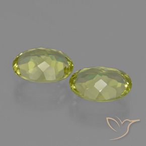 3.32 ct natürliche grünlich-gelb Sillimanit-Edelsteine, Oval, VVS-VS