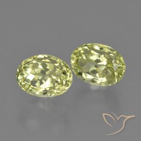 3.94 ct natürliche Mittelgelb Sillimanit-Edelsteine, Oval, VS