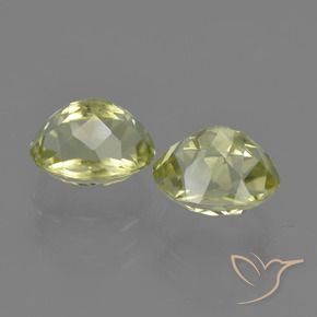 3.65 ct natürliche gelb-grün Sillimanit-Edelsteine, Oval, VVS-VS