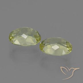 3.97 ct natürliche Mittelgelb Sillimanit-Edelsteine, Oval, VVS-VS