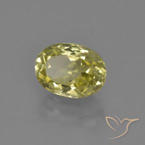 9,17 ctw natürlicher Helles Gold-Gelb Sillimanit, Oval, VVS-VS