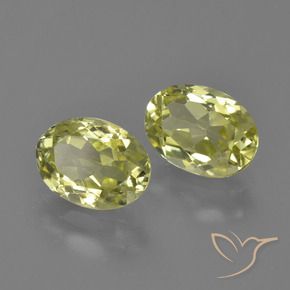 2.54 ct natürliche grünlich-gelb Sillimanit-Edelsteine, Oval, VVS-VS