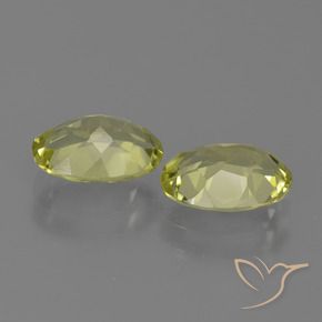 2.47 ct natürliche grünlich-gelb Sillimanit-Edelsteine, Oval, VVS-VS