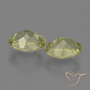 3.06 ct natürliche grünlich-gelb Sillimanit-Edelsteine, Oval, VS