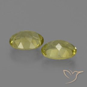 2.61 ct natürliche Mittelgelb Sillimanit-Edelsteine, Oval, VS