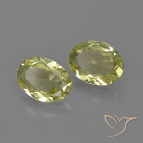 2.07 ct natürliche grünlich-gelb Sillimanit-Edelsteine, Oval, VVS