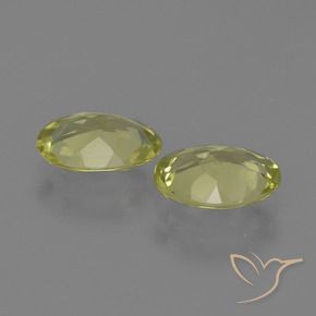 2.07 ct natürliche grünlich-gelb Sillimanit-Edelsteine, Oval, VVS