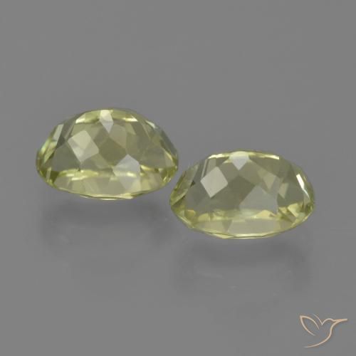 3.27 ct natürliche grünlich-gelb Sillimanit-Edelsteine, Oval, VVS-VS