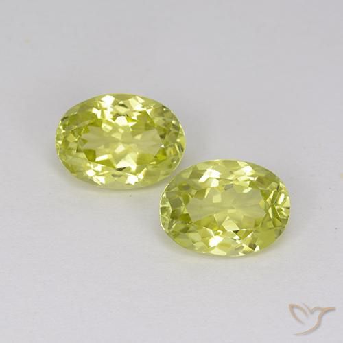 2.82ctw Natürlicher Mittelgelb Sillimanit, Oval, VVS-VS