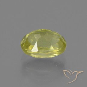 9,17 ctw natürlicher Pineapple yellow Sillimanit, Oval, VS