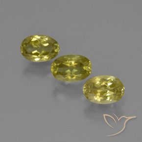 2.78 ct natürliche Ananas Gelb Sillimanit-Edelsteine, Oval, VS