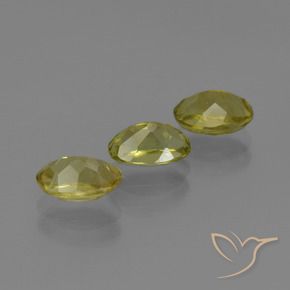 2.78 ct natürliche Ananas Gelb Sillimanit-Edelsteine, Oval, VS