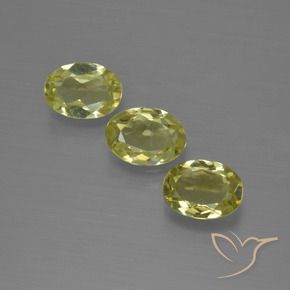 1.98 ct natürliche grünlich-gelb Sillimanit-Edelsteine, Oval, VS