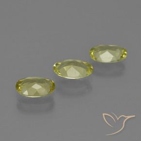 1.98 ct natürliche grünlich-gelb Sillimanit-Edelsteine, Oval, VS