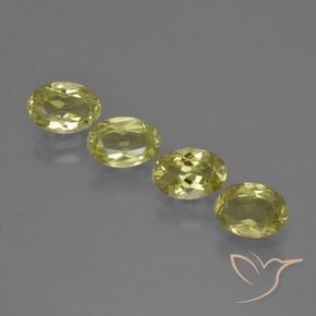 2.90 ct natürliche grünlich-gelb Sillimanit-Edelsteine, Oval, VS