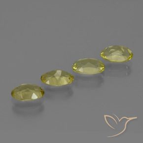 2.90 ct natürliche grünlich-gelb Sillimanit-Edelsteine, Oval, VS