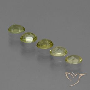 2.63 ct natürliche grünlich-gelb Sillimanit-Edelsteine, Oval, VVS-VS