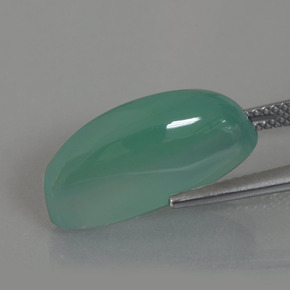 9,17 ctw natürlicher Hellblaugrün Smithsonit, Marquise, Lichtdurchlässig