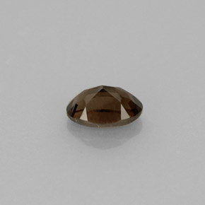 0,49 ctw natürlicher brauner Rauchquarz, Oval Schliff, VVS-VS