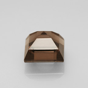 1,23 ctw natürlicher brauner Rauchquarz, Quadrat, VS