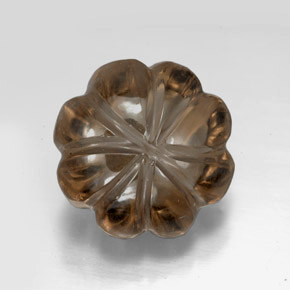 9,17 ctw natürlicher Rauchbraun Rauchquarz, Transparent, Transparent / Lichtdurchlässig