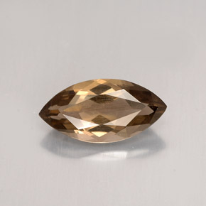1,43 ctw natürlicher brauner Rauchquarz, Marquise, VS