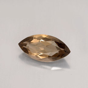 1,43 ctw natürlicher brauner Rauchquarz, Marquise, VS