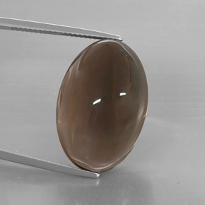 32,73 ctw natürlicher brauner Rauchquarz, Transparent, Transparent / Lichtdurchlässig