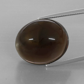 32,19 ctw natürlicher brauner Rauchquarz, Transparent, Transparent / Lichtdurchlässig