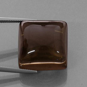 44,13 ctw natürlicher brauner Rauchquarz, Transparent, Transparent / Lichtdurchlässig