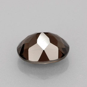 2,75 ctw natürlicher brauner Rauchquarz, Oval Schliff, VVS-VS