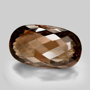 605,33 ctw natürlicher brauner Rauchquarz, Oval Schliff, VVS