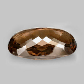 605,33 ctw natürlicher brauner Rauchquarz, Oval Schliff, VVS