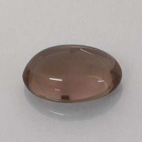 3,17 ctw natürlicher brauner Rauchquarz, Oval Schliff, Lichtdurchlässig