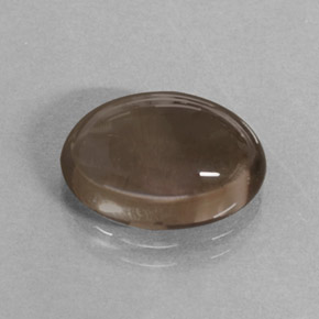 3,61 ctw natürlicher brauner Rauchquarz, Oval Schliff, Lichtdurchlässig