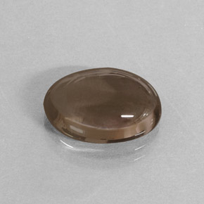 3,59 ctw natürlicher brauner Rauchquarz, Oval Schliff, Lichtdurchlässig