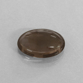 2,97 ctw natürlicher brauner Rauchquarz, Oval Schliff, Lichtdurchlässig