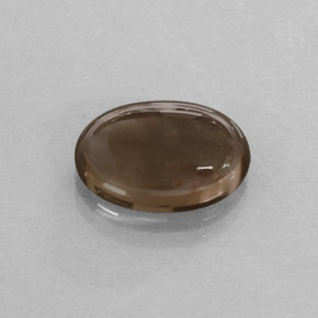 3,24 ctw natürlicher brauner Rauchquarz, Oval Schliff, Lichtdurchlässig