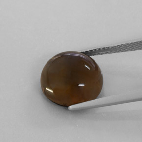7,22 ctw natürlicher brauner Rauchquarz, Transparent, Transparent / Lichtdurchlässig