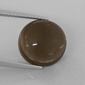 7,52 ctw natürlicher brauner Rauchquarz, Transparent, Transparent / Lichtdurchlässig
