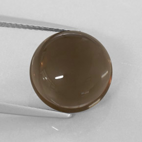 6,99 ctw natürlicher brauner Rauchquarz, Transparent, Transparent / Lichtdurchlässig