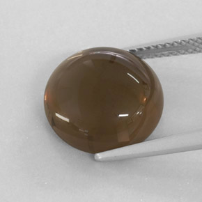 6,99 ctw natürlicher brauner Rauchquarz, Transparent, Transparent / Lichtdurchlässig