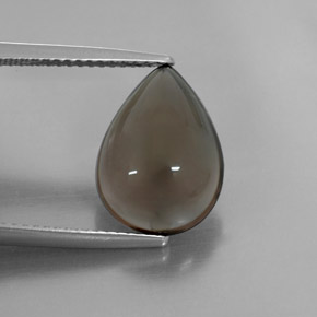 4,80 ctw natürlicher brauner Rauchquarz, Transparent, Transparent / Lichtdurchlässig